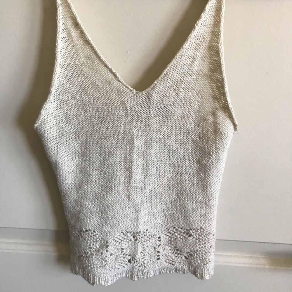 Brandy Melville Knit Crop Top